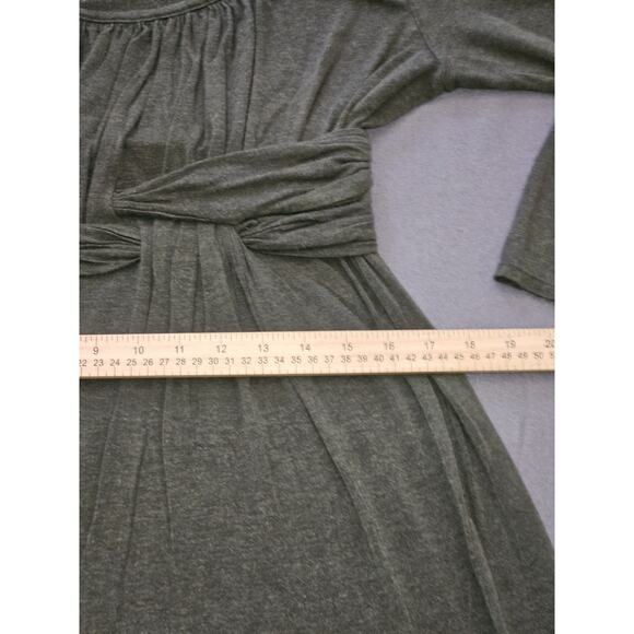 Max Edition Womens Dress Medium Green 3/4 Sleeve Mid Length Dress - Picture 4 of 7